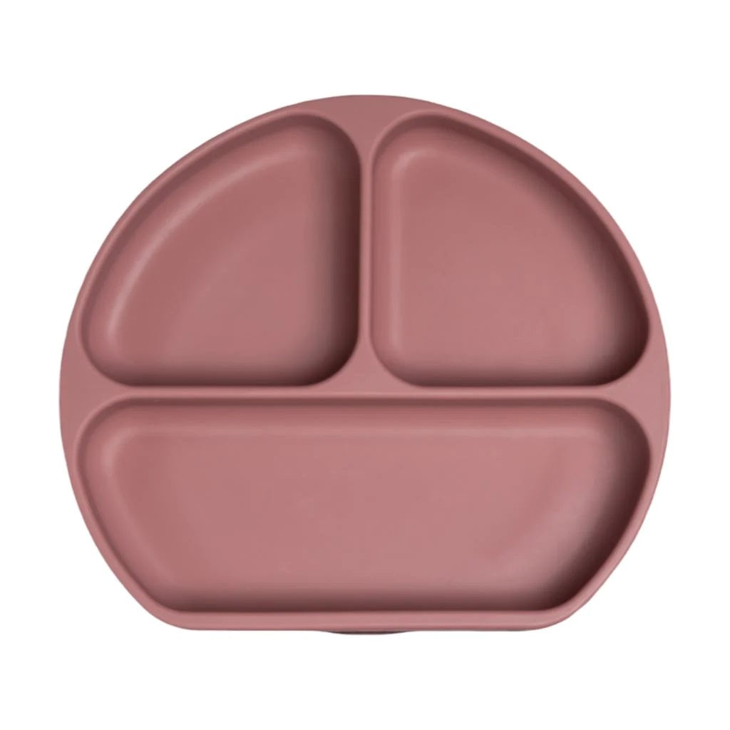 Plato de Silicona con Divisores para Bebé