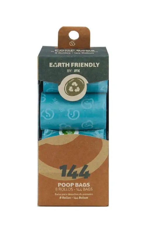Poop Bags Biodegradables VIDA DE PERRO 144 y 72 unidades - 144 (8rollos)