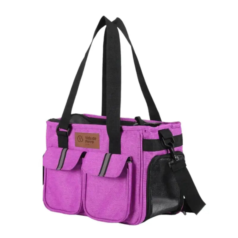 Bolso de Transporte Plegable Pequeño para Mascotas - Rosado