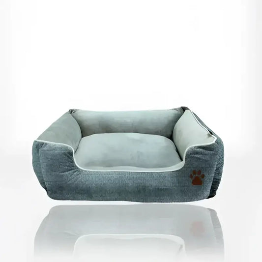 Cama Premium Comfort Soportes laterales para mascotas - MEDIUM / Gris