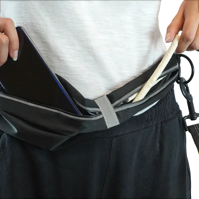 Correa manos libres 2 en 1 con bolsa para celular