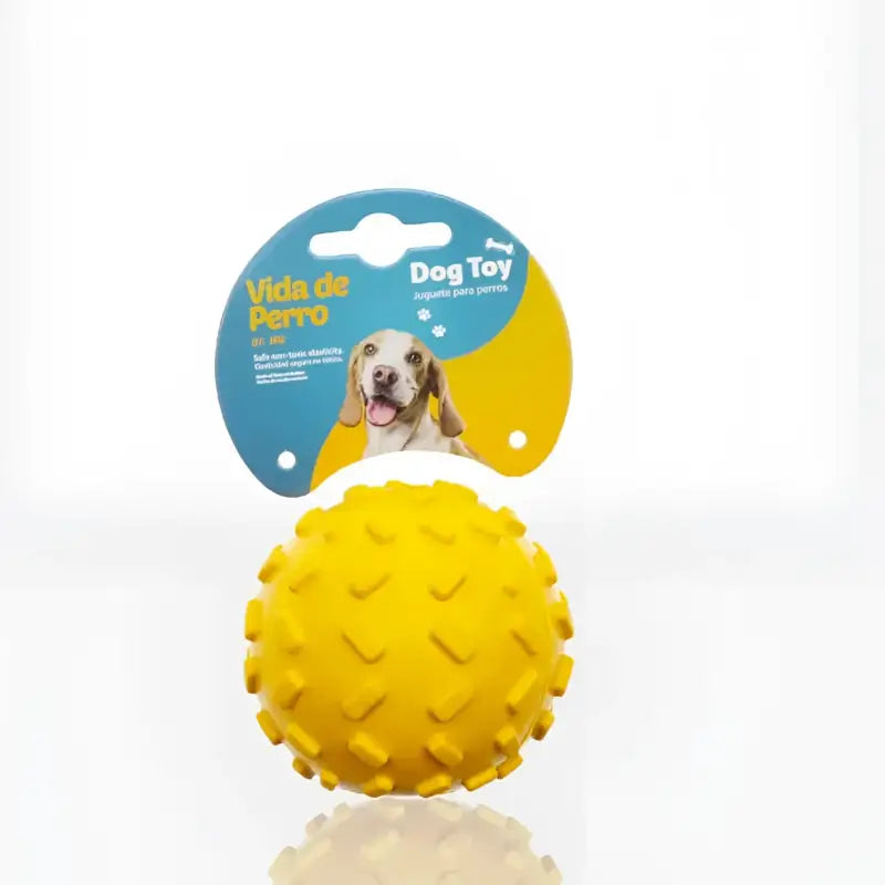 Juguete Bola con Dispensador de Treats para perros - Amarrillo