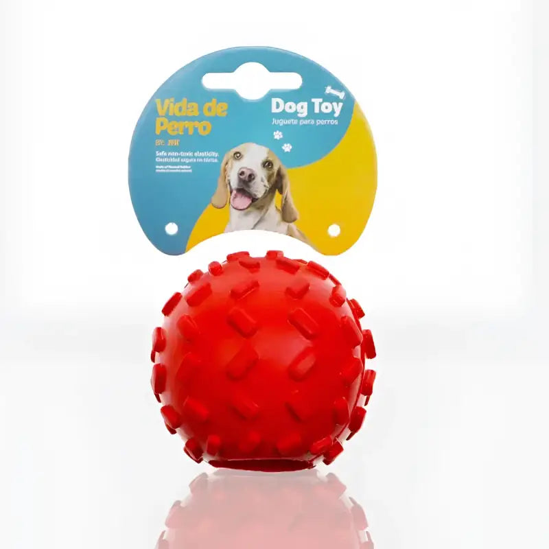 Juguete Bola con Dispensador de Treats para perros - Rojo