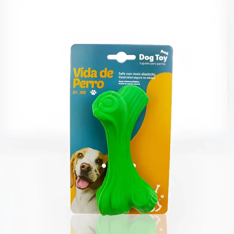 Juguete dental Hueso Forma de Tronco para perros - Verde