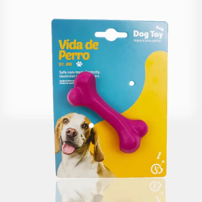Juguete hueso de caucho para perros de raza pequeña: diversión y durabilidad en un tamaño adecuado
