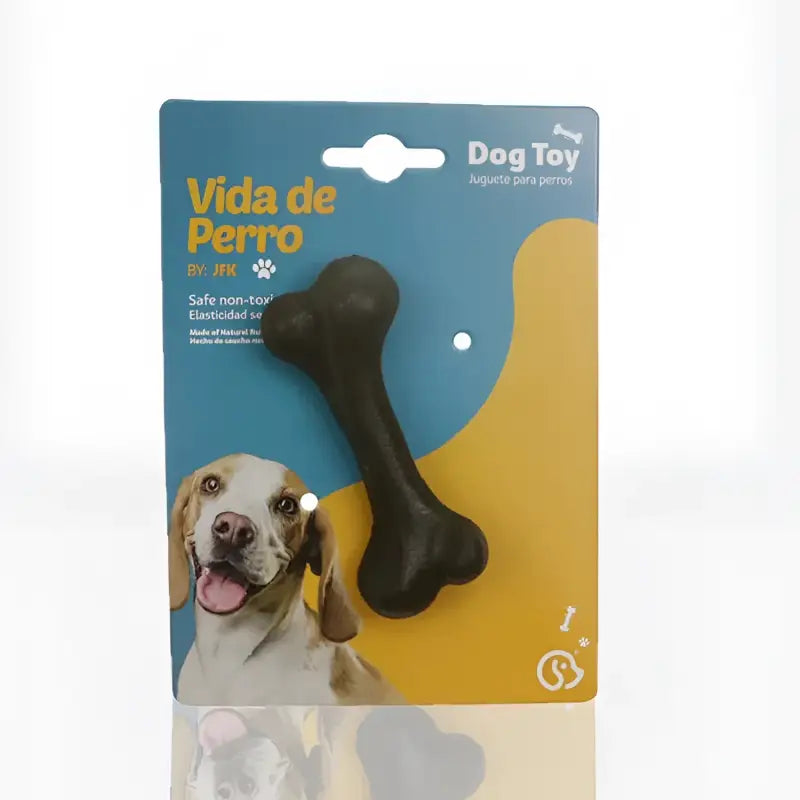 Juguete Hueso de caucho para perros raza pequeña - Negro