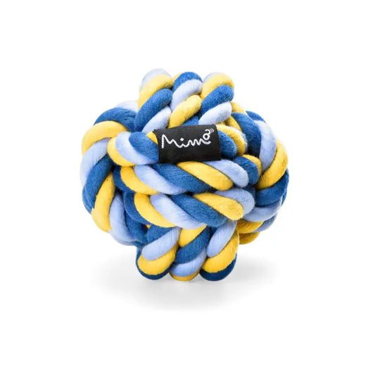 Pelota de cuerda resistente para perros: diversión y ejercicio garantizados