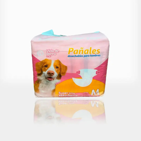 Pañales Desechables Super Absorbentes 10 Unidades para hembras - M