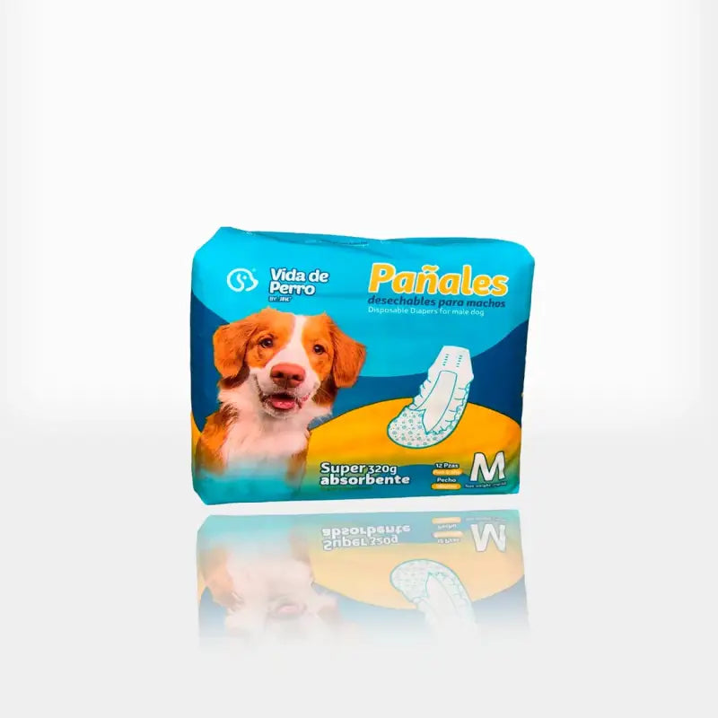 Pañales Desechables Super Absorbentes 12 Unidades para machos - M