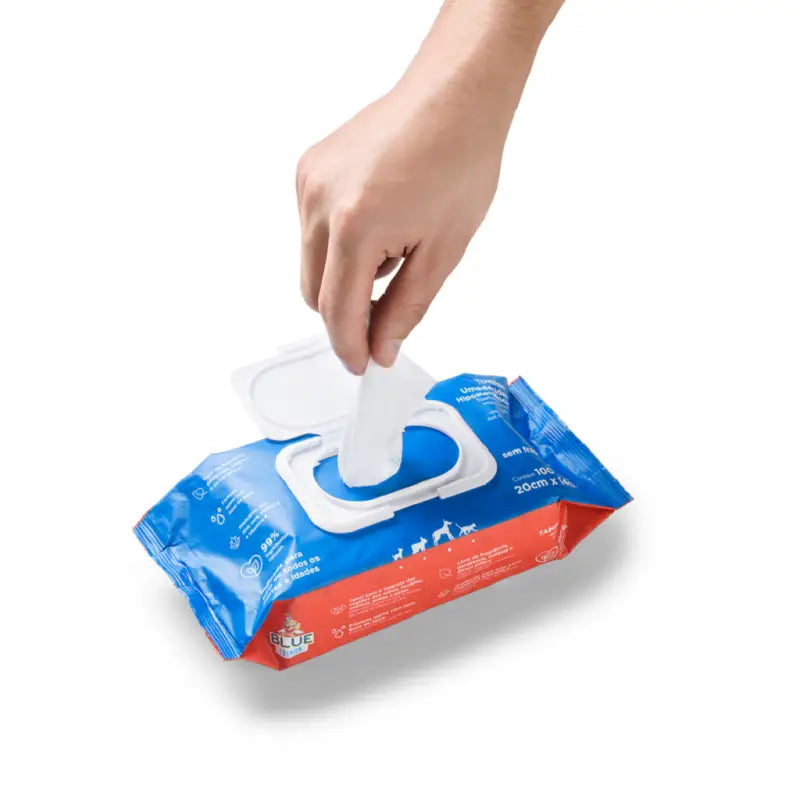 Toallitas Húmedas para Mascotas BLUE
