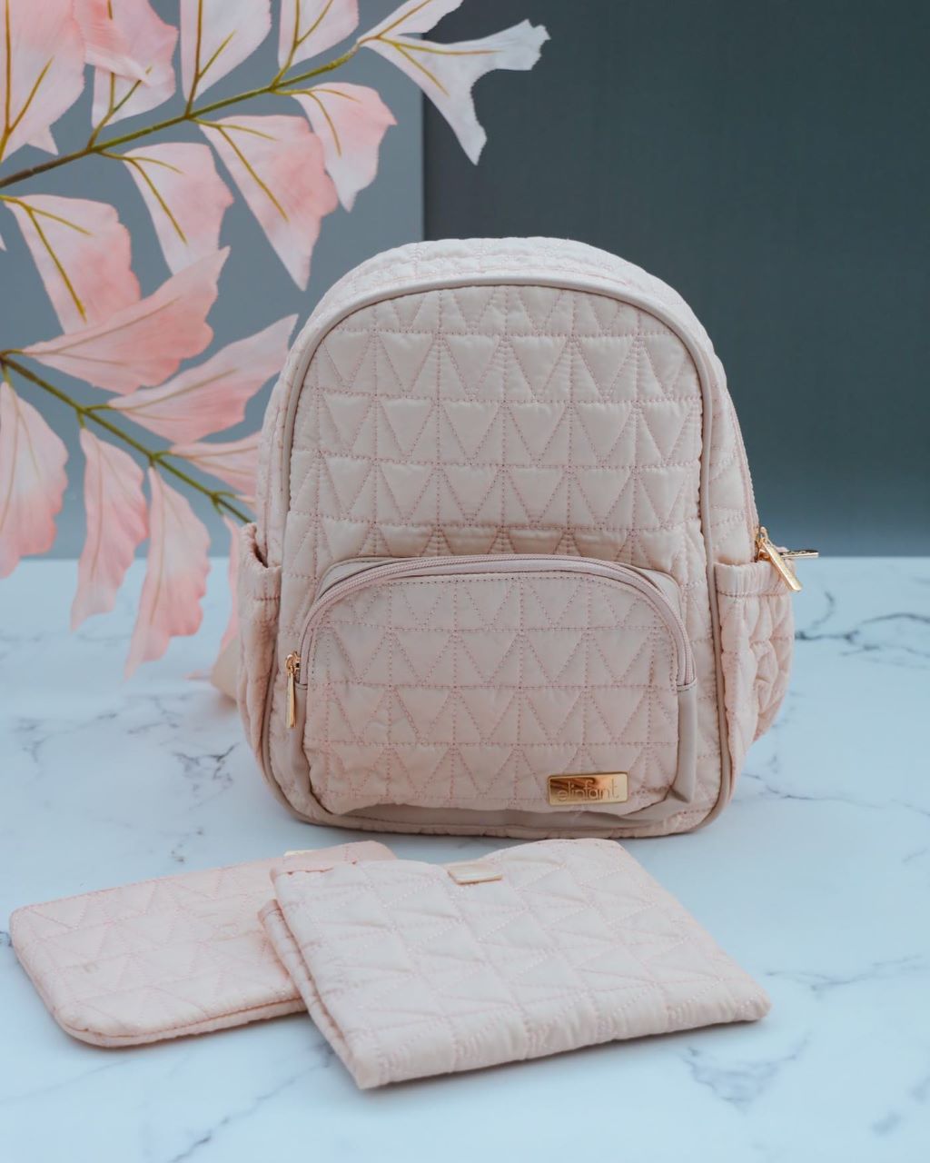 Set Pañalera con Cambiador y Estuche, 3 Piezas