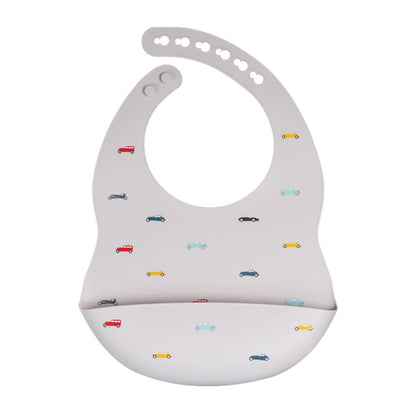 Elinfant Babero de Silicona Estampado