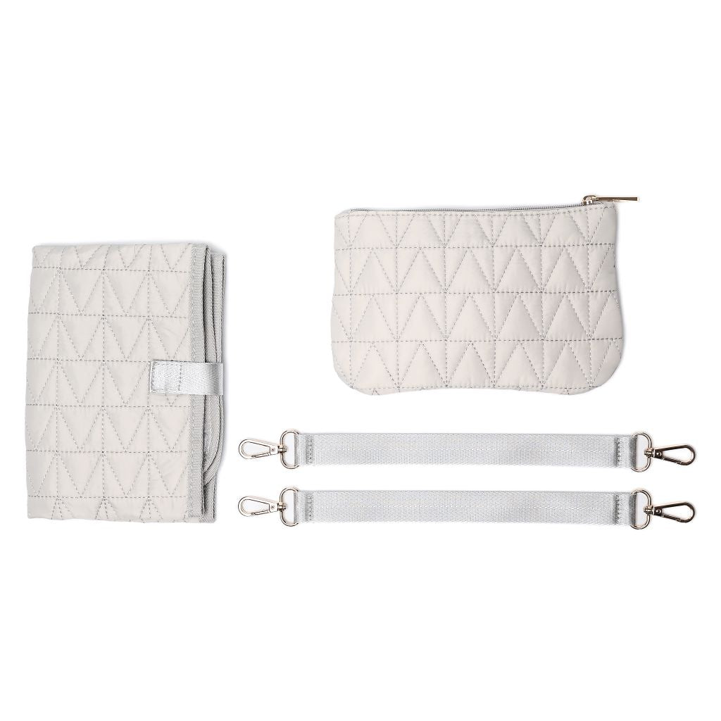 Set Pañalera con Cambiador y Estuche, 3 Piezas