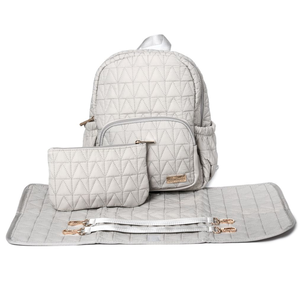 Set Pañalera con Cambiador y Estuche, 3 Piezas