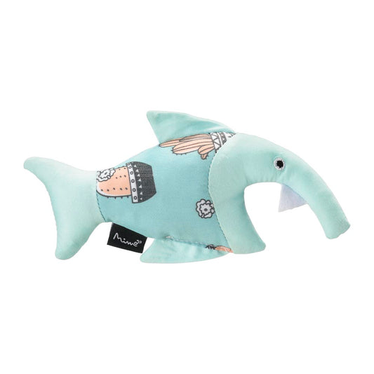 Juguete Buddy Shark para gatos con Silvervine: Estimulación y diversión irresistibles para tu felino