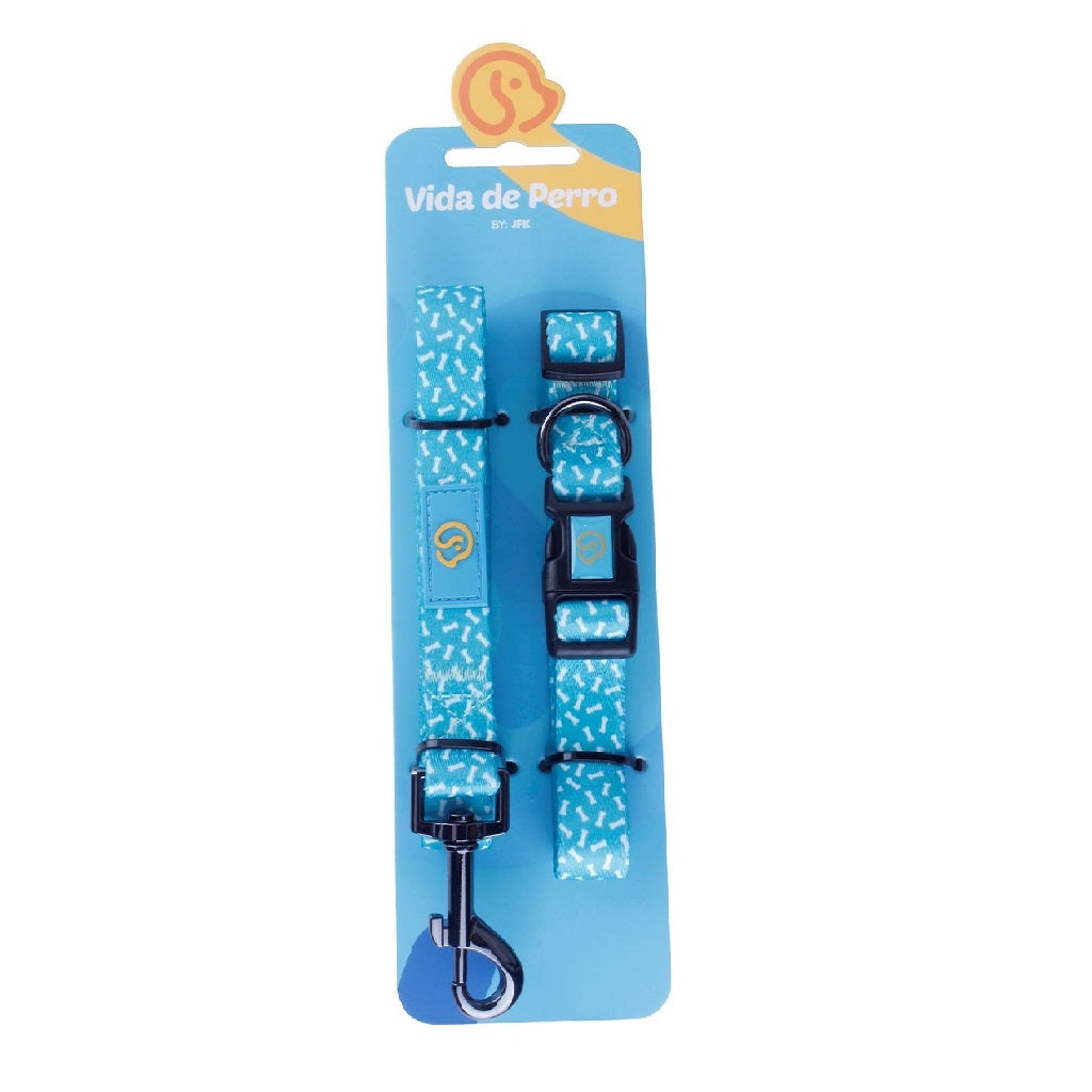 Kit de Collar y Correa (varios colores), para mascotas