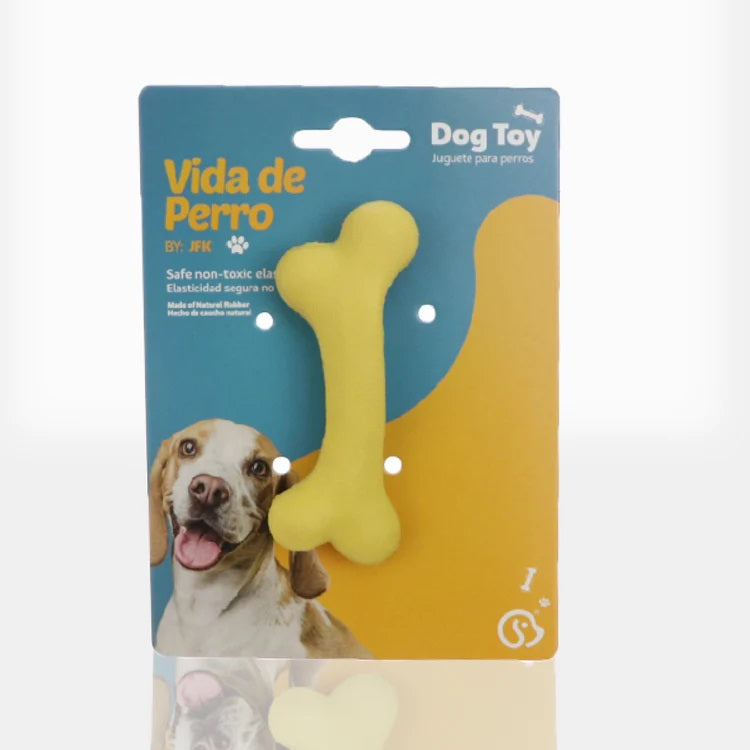 Juguete Hueso de caucho, para perros raza pequeña