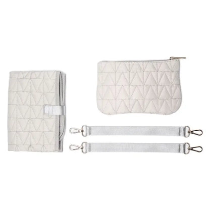 Set Pañalera con Cambiador y Estuche 3 Piezas